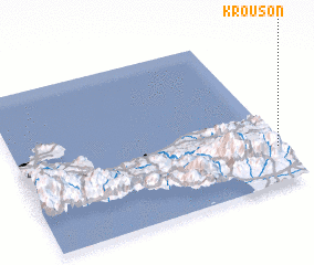 3d view of Krousón