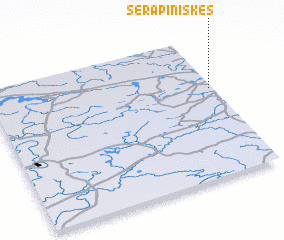 3d view of Serapiniškės