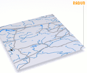 3d view of Radunʼ