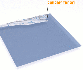 3d view of Paradise Beach