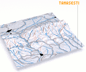 3d view of Tămăşeşti