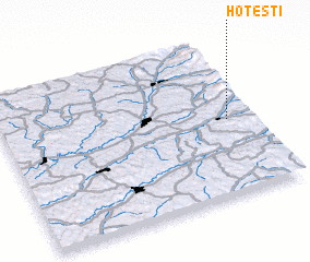 3d view of Hoteşti