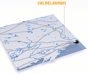 3d view of Salmelanmäki