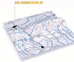 3d view of Valea Măceşului