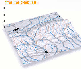 3d view of Dealu Alămorului