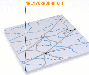 3d view of Malyye Radvanichi