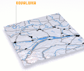 3d view of Kovalivka