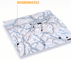 3d view of Bughea de Sus