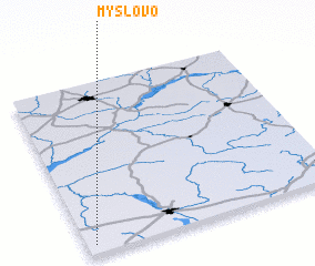 3d view of Myslovo