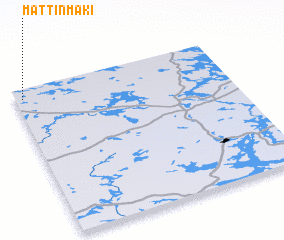 3d view of Mattinmäki