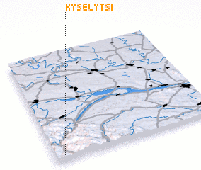 3d view of Kyselytsi