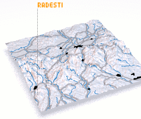 3d view of Rădeşti