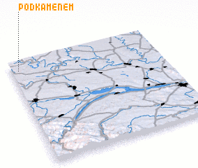 3d view of Pod Kamenem