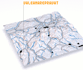 3d view of Valea Mare-Pravăţ