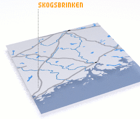 3d view of Skogsbrinken