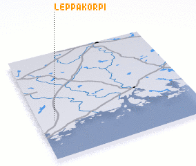 3d view of Leppäkorpi