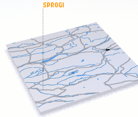 3d view of Sproģi