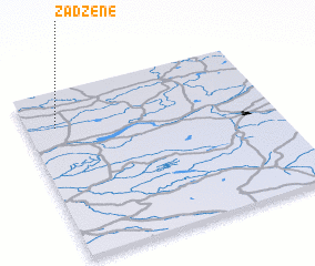 3d view of Zādzene