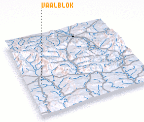 3d view of Vaalblok