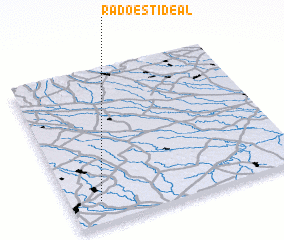 3d view of Rădoeşti Deal