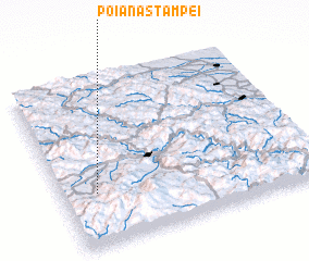 3d view of Poiana Stampei