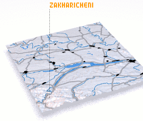 3d view of Zakharicheni