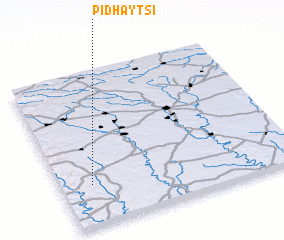 3d view of Pidhaytsi