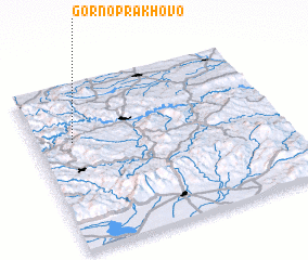 3d view of Gorno Prakhovo