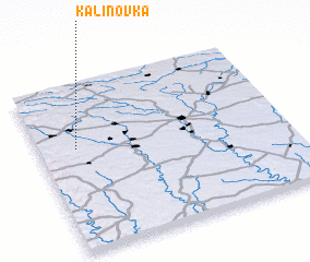 3d view of Kalinovka