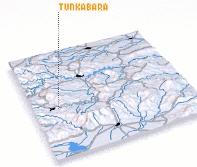 3d view of Tŭnka Bara