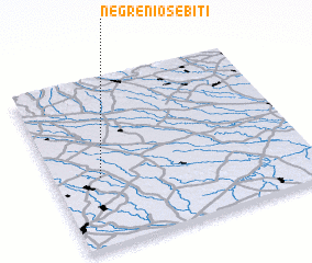 3d view of Negreni-Osebiţi