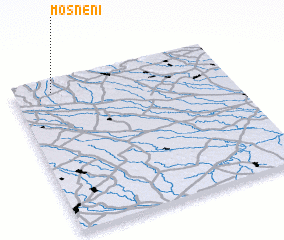 3d view of Moşneni