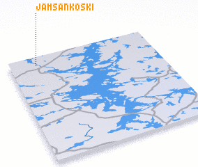 3d view of Jämsänkoski