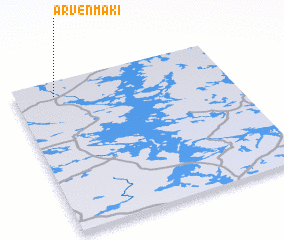 3d view of Arvenmäki