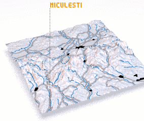 3d view of Miculeşti