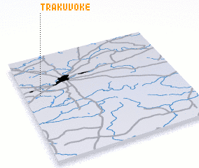 3d view of Trakų Vokė