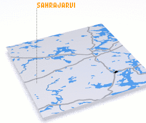 3d view of Sahrajärvi
