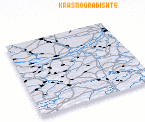 3d view of Krasno Gradishte