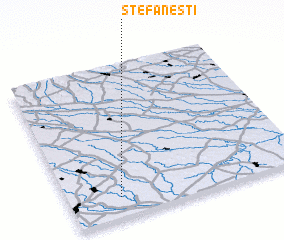 3d view of Ştefăneşti