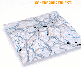 3d view of Gemenea-Brătuleşti