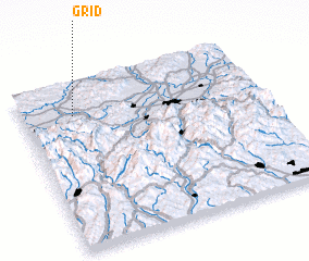 3d view of Grid