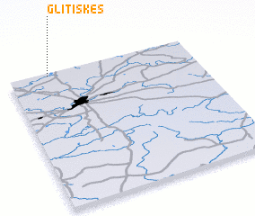 3d view of Glitiškės