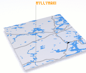 3d view of Myllymäki