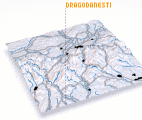3d view of Dragodăneşti