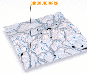 3d view of Dîmbovicioara