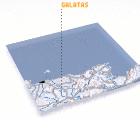 3d view of Galatás