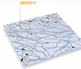 3d view of Găineşti