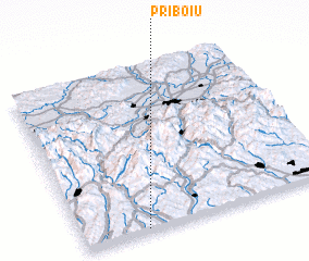 3d view of Priboiu