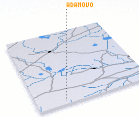 3d view of Adamovo