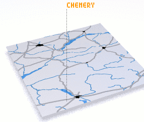 3d view of Chemery